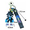 PKBA2196D detska klicenka jezek sonic shadow s poutkem a karabinou 22cm