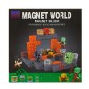 MSTB2224B magneticka stavebnice minecraft danger svitici 102ks