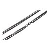 Ocelový řetízek Black (průměr, šířka mm 6)
