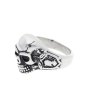 Prsten z chirurgické oceli s lebkou (Velikost v mm 18,5)
