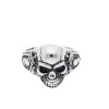 Prsten z chirurgické oceli s lebkou (Velikost v mm 18,5)