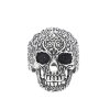 Prsten z chirurgické oceli stříbrný lebka (Velikost v mm 19)