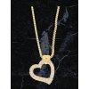 6299 4 retizek s priveskem srdce gold