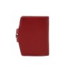 cervena damska kozena ramova penezenka se zapinkou 511 4357 31