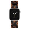 11146 anne klein reminek acetatovy vzor zelva hnedy pro apple watch 38 40 41 wk 1073svto38
