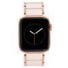 7589 3 anne klein reminek pro apple watch 38mm 40mm 41mm ruzovozlaty s krystaly