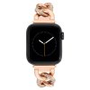 7622 3 anne klein reminek pro apple watch 38mm 40mm 41mm ruzovozlaty s krystaly