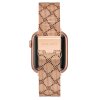 8034 5 nine west reminek mesh ruzovozlaty se vzorem pro apple watch 38 41mm