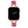 8010 3 nine west reminek plastovy ruzovy pro apple watch 38 41mm