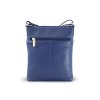 modra kozena zipova minikabelka 212 3013 97