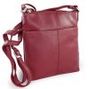 burgundy kozena zipova minikabelka 212 3013 34
