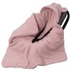 otepleny fusak deka s kapuci do autosedacky beranek baby nellys pudrova ruzova