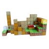 MSTB2316B magneticka stavebnice minecraft %20domecek s postavickou 101ks
