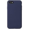 Měkký plastový kryt pro iPhone 6 / 6S - Půlnoční modrá