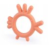 giligums detske silikonove kousatko chicken teether 3m merunkova 1 ks