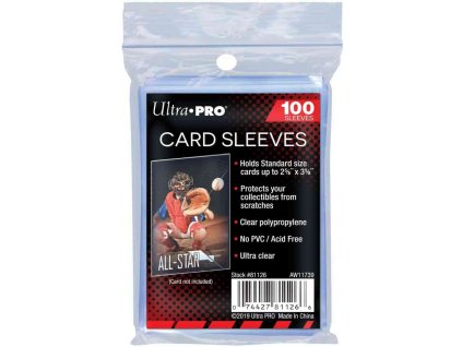 100 ultra pro soft sleeves