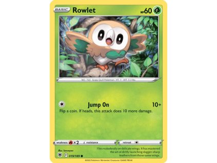 19 rowlet