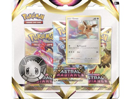 Astral Radiance Eevee 3 Pack Blister
