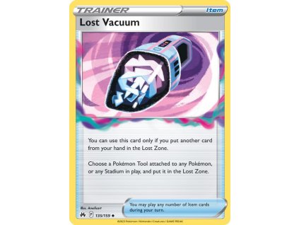 135 lost vacuum