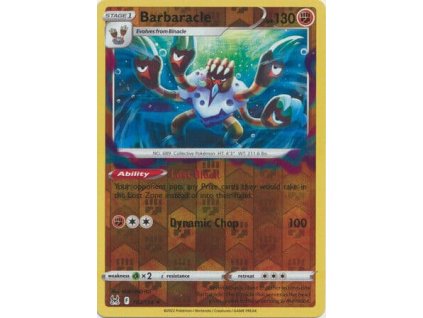 Barbaracle 107 reverse holo