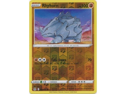 Rhyhorn 089 reverse hlo