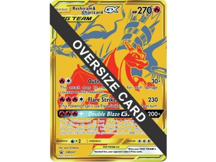reshiram and charizard gx jumbo
