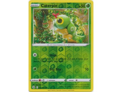 1 caterpie reverse holo