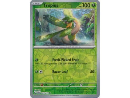 7 tropius reverse holo