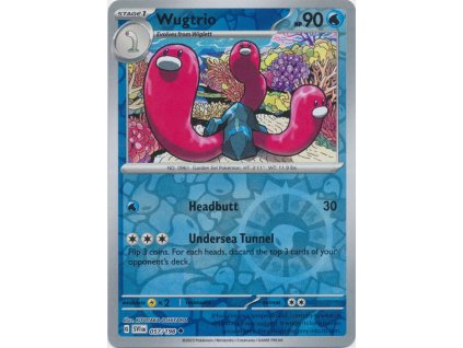 57 wugtrio reverse holo