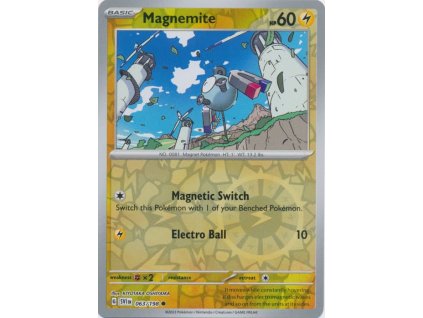 63 magnemite reverse holo
