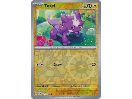 71 toxel reverse holo