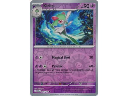 85 kirlia reverse holo
