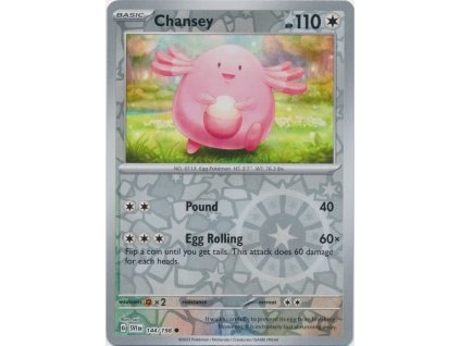 144 chansey reverse holo