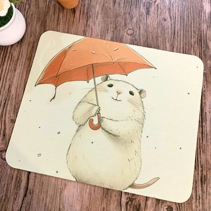 Podložka pod myš - Just cute  roztomilý ilustrativní motiv