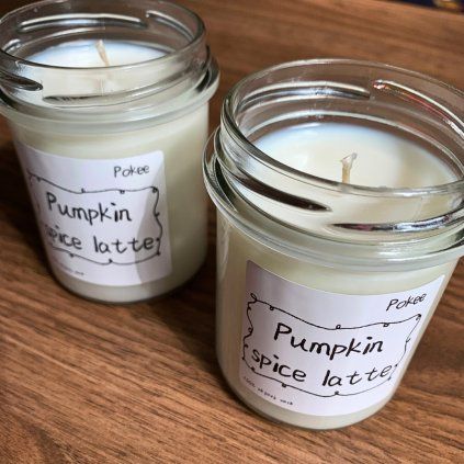 Svíčka - Pumpkin Spice Latte 200ml  minimalistický design