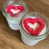 Svíčka - Cherry Love 200ml  srdce z růží