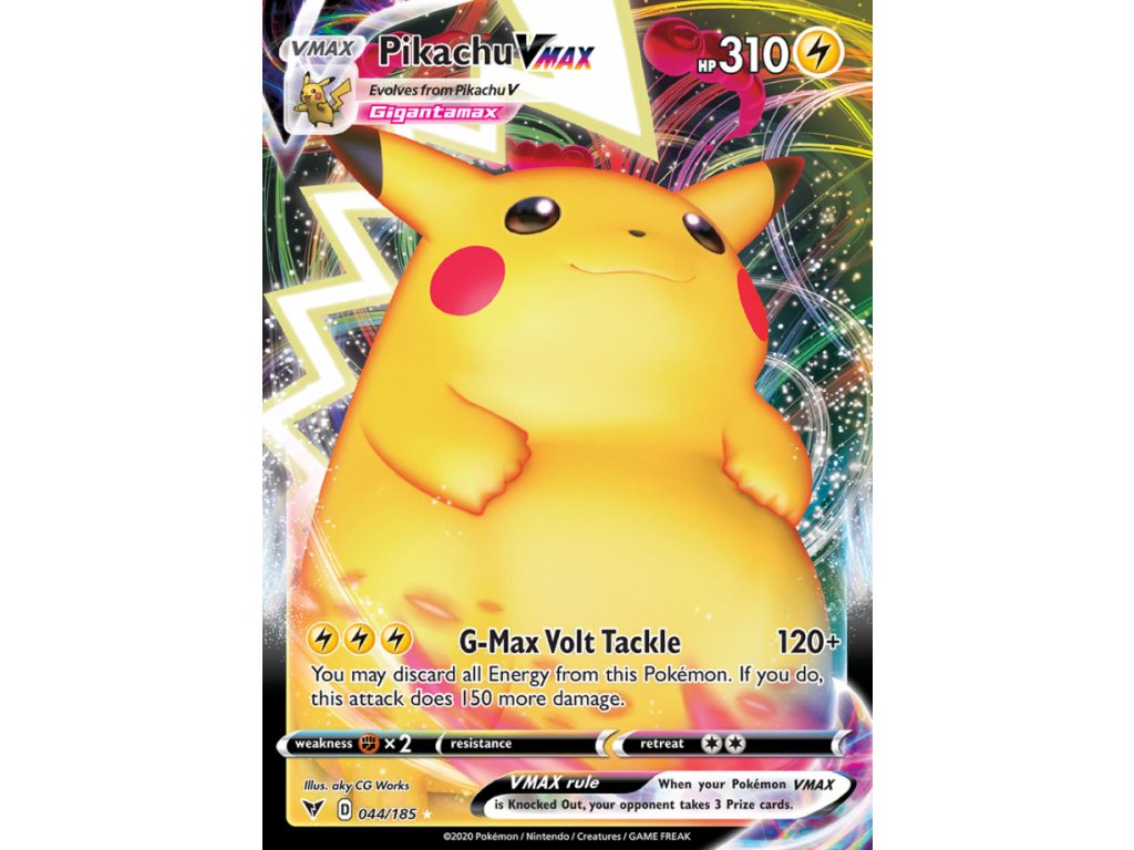 pikachu vmax 044 185 Vivid Voltage