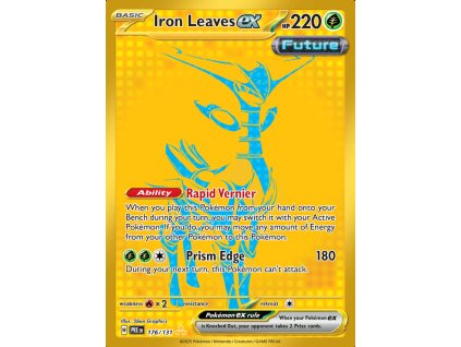 iron leaves ex pokémon karta 176 191 ssp surging sparks