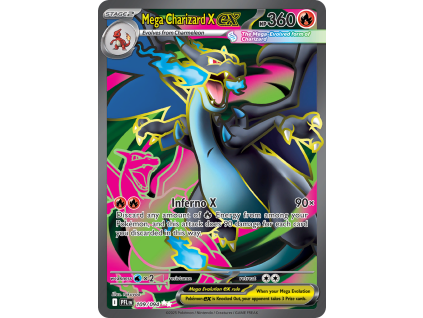 pokemon karta 109 094 Mega Charizard X ex