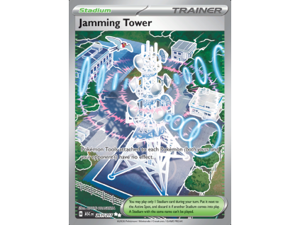 pokemon karta 261 217 jamming tower