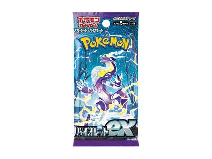 Pokémon Violet ex Booster pack - japonsky