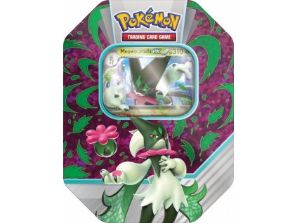 pokemon tcg paldea partners tin meowscarada ex