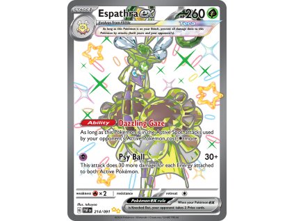 Espathra ex 214 091 Paldean Fates