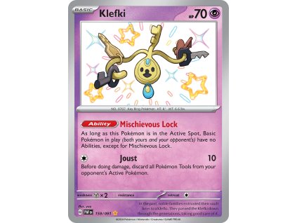 Klefki 159 091 Paldean Fates