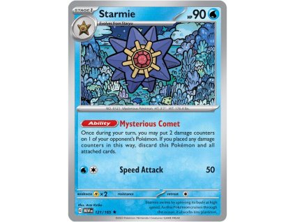 Starmie 121/165 - Holo