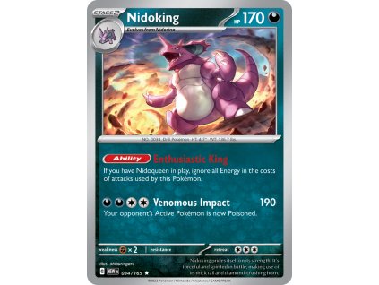Nidoking 034 165