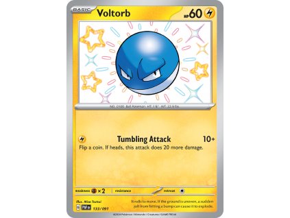 Voltorb 133 091 Paldean Fates