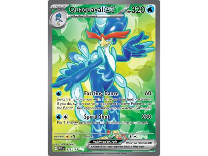 quaquaval ex 235 193 Paldea Evolved