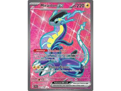 Miraidon ex 227 198 Scarlet Violet