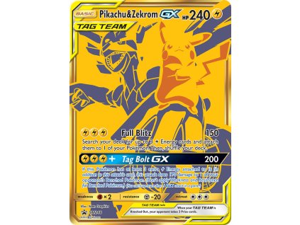 Pikachu Zekrom GX SM 248
